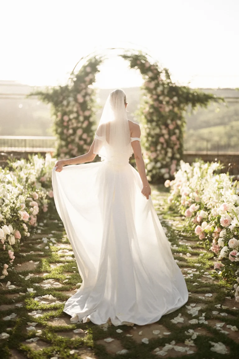 bride dress , Borgo di Vignamaggio