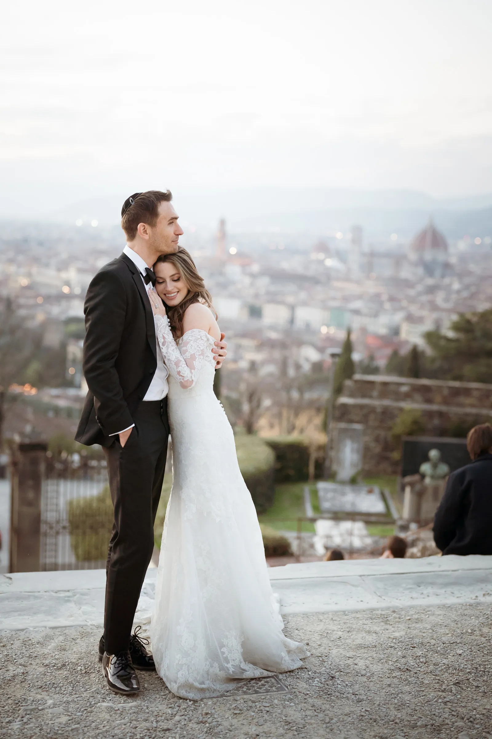 Florence elopement photographer in Tuscany