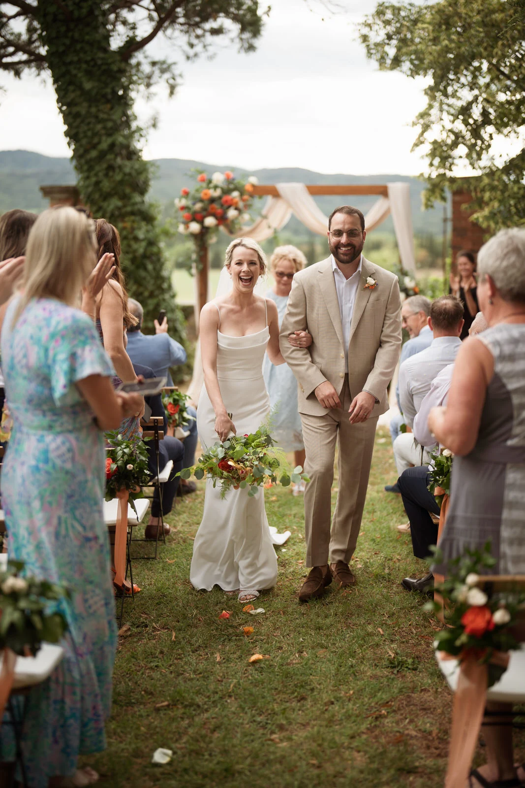 villa cini wedding photographer. ceremony in villa cini