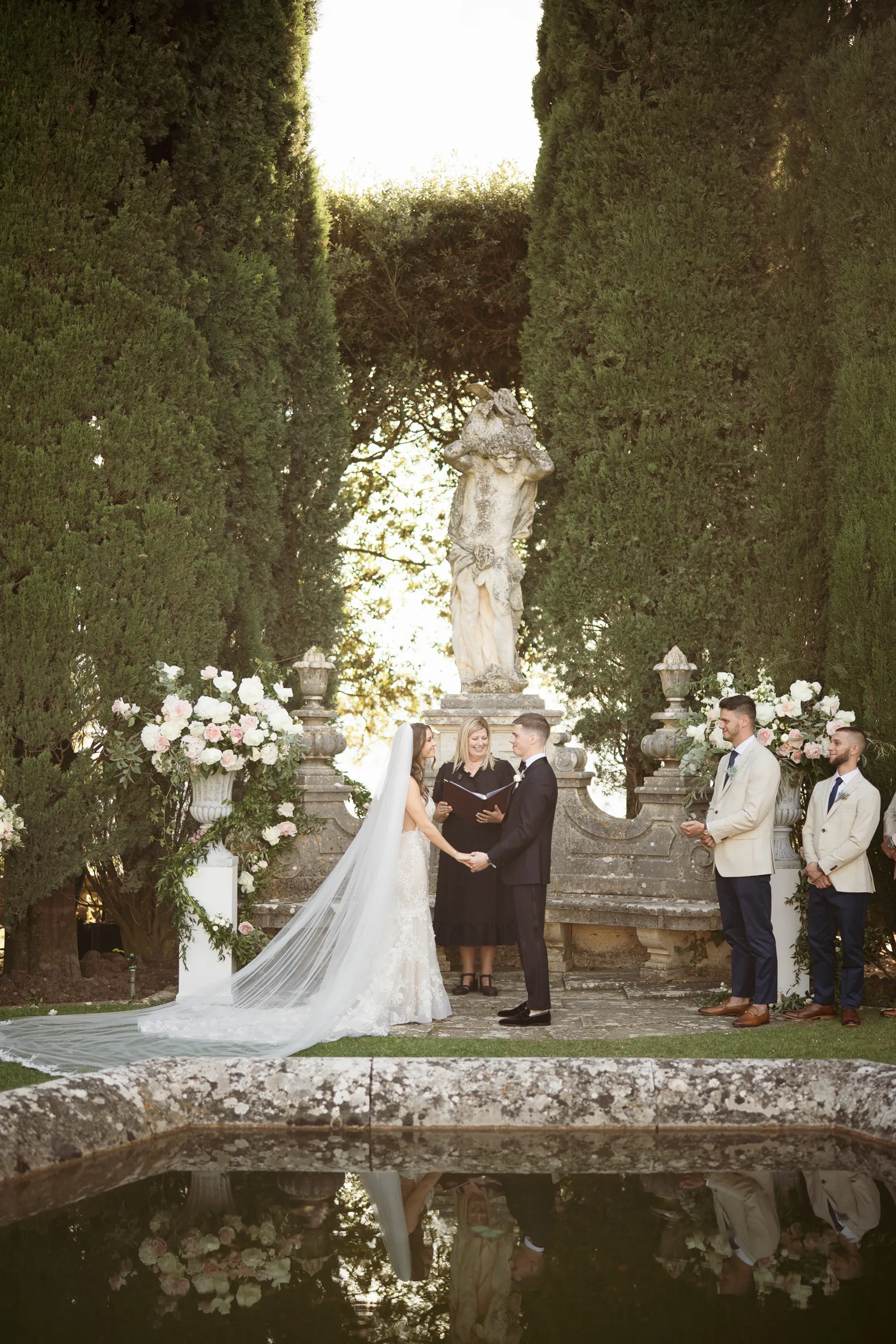 069 La Foce Wedding Photographer