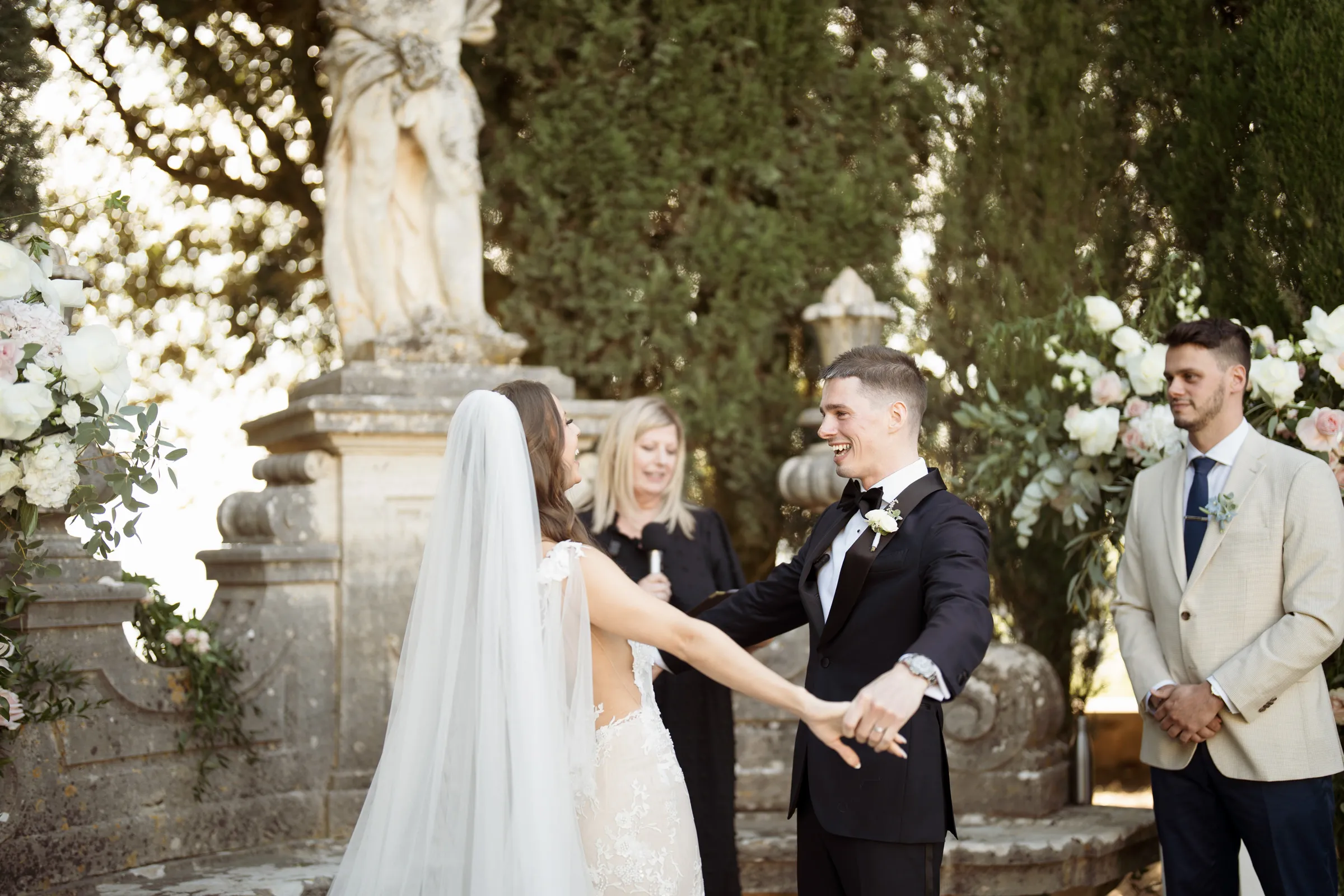 074 La Foce Wedding Photographer